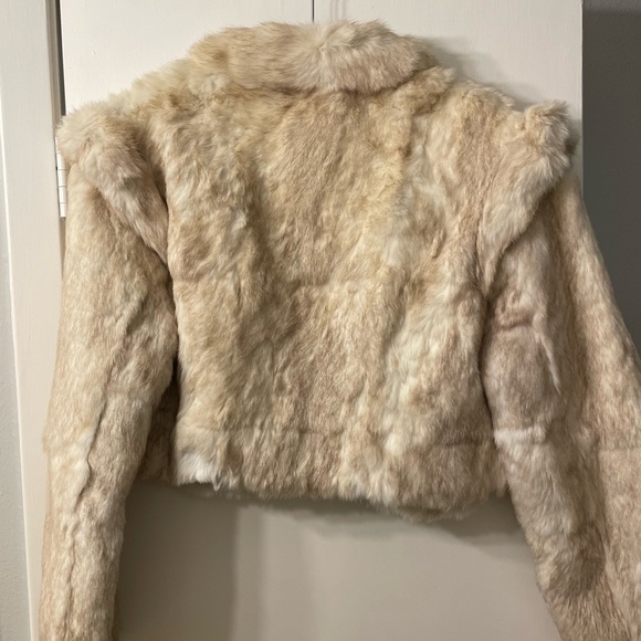 Vintage Rabbit Fur Cropped Jacket - Picture 6 of 7